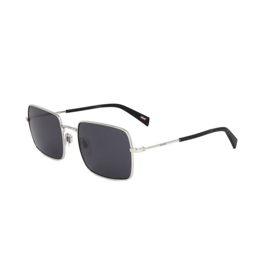 Levi's Unisex Sunglasses – Grey Stainless Steel Frame, 57mm