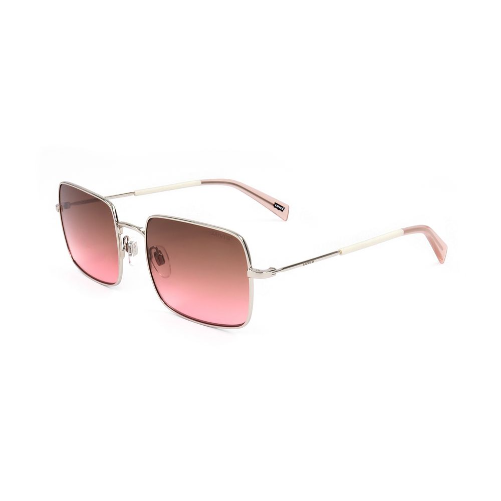 Levi's Unisex LV-1019-S-PA Black Stainless Steel Sunglasses, 57mm