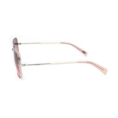 Levi's Unisex LV-1019-S-PA Black Stainless Steel Sunglasses, 57mm