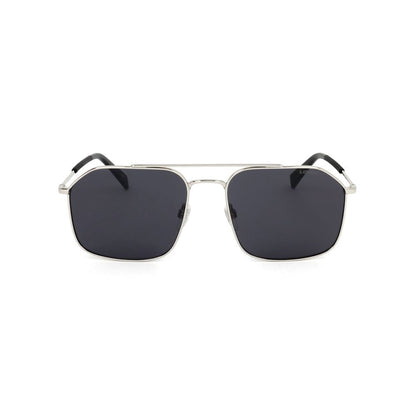 Levi's Unisex Sunglasses – Black Metal Frame with Grey Lenses, 58mm