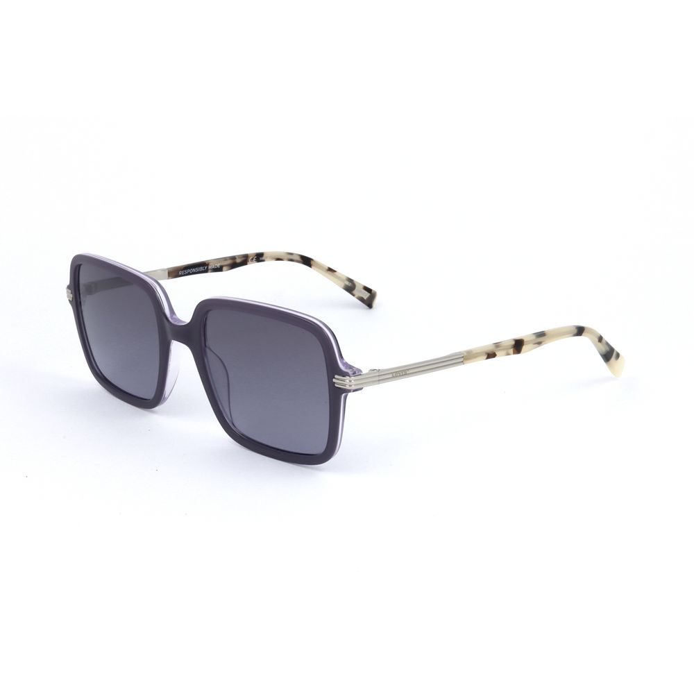 Levi's Women's Brown Resin Sunglasses – Stylish Oversized Frame, 54mm
