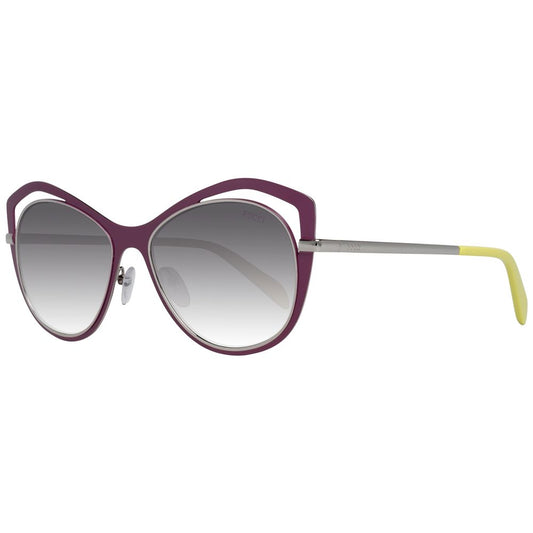 Emilio Pucci Purple Sunglasses – Women's Metal Frame, 56mm