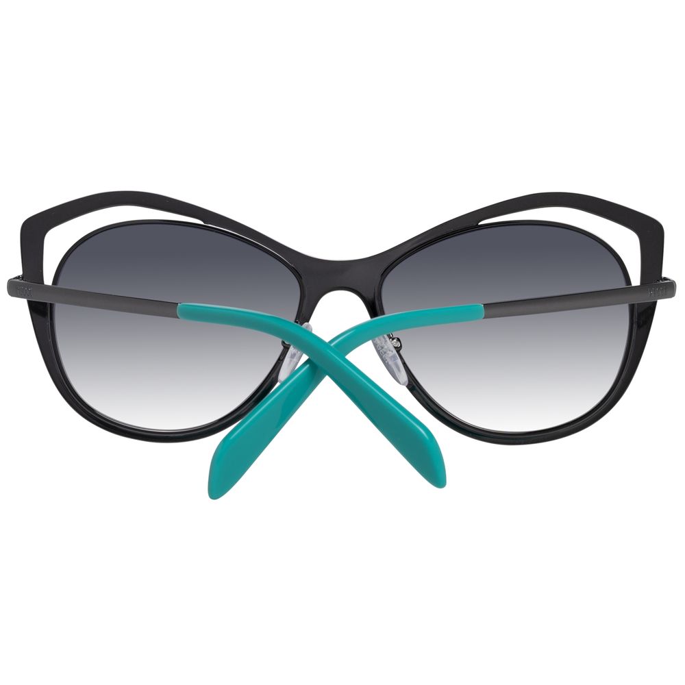 Emilio Pucci Women's Grey Plastic Sunglasses – Stylish and Protective, 56mm