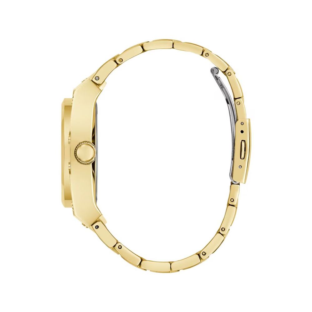 Guess Men’s Watch, Green Dial, Gold Stainless Steel