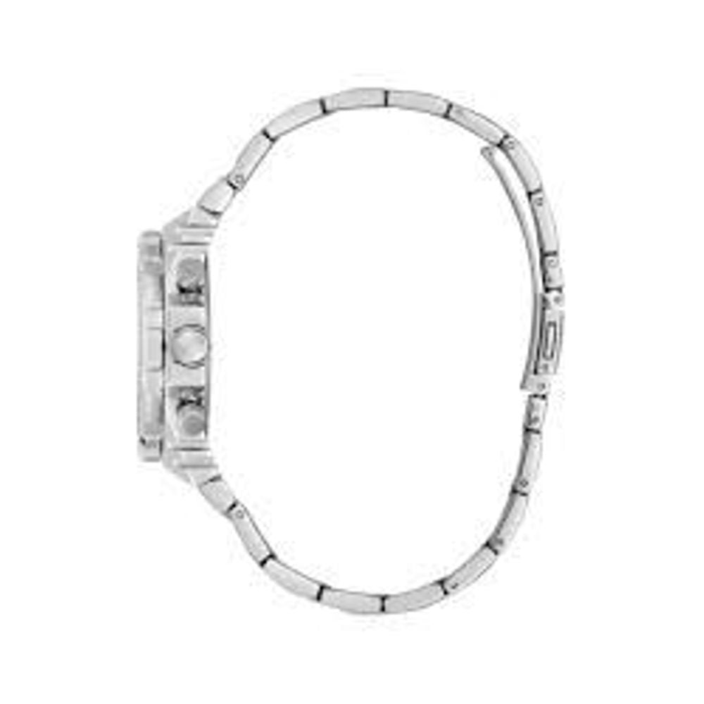 Guess Men’s Multifunction Watch, Grey Dial, Stainless Steel Bracelet