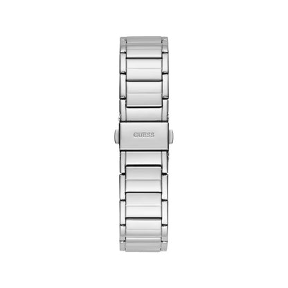 Guess Men’s Multifunction Watch, Grey Dial, Stainless Steel Bracelet