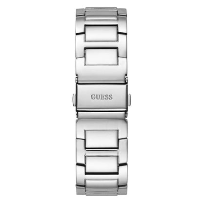 Guess Men’s Watch, Analog Dial, Grey Stainless Steel