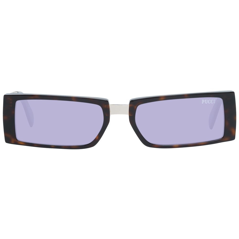 Emilio Pucci Women’s Sunglasses – Brown Plastic Frame, 53mm