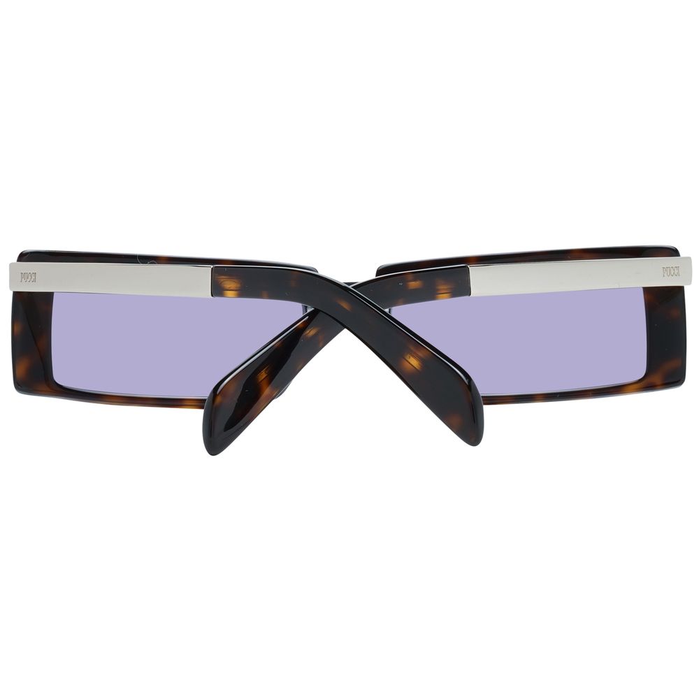 Emilio Pucci Women’s Sunglasses – Brown Plastic Frame, 53mm