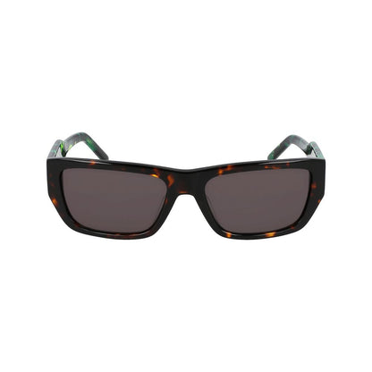 DKNY Women’s Brown Acetate Sunglasses – Chic Oversized Style