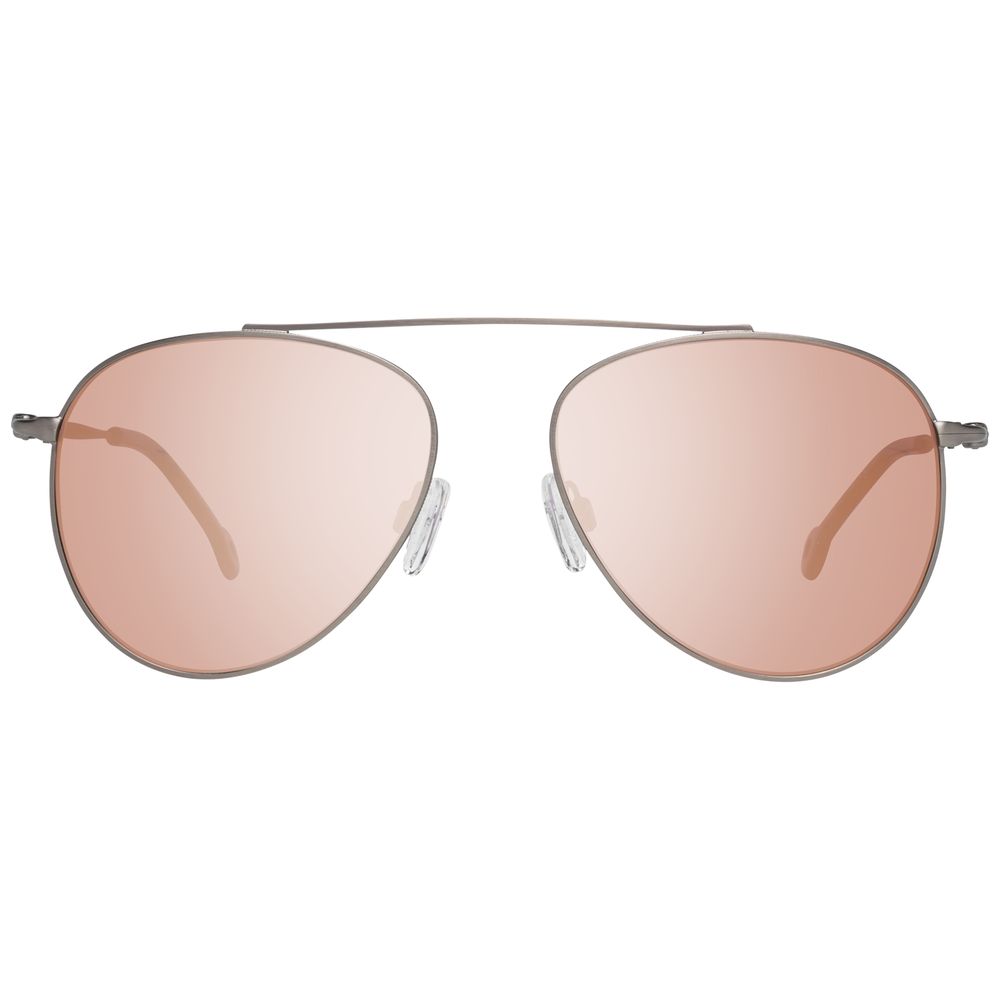 Hally&Son Unisex Sunglasses – Grey Metal Frame, Category 3 Lenses
