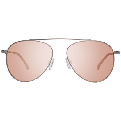 Hally&Son Unisex Sunglasses – Grey Metal Frame, Category 3 Lenses