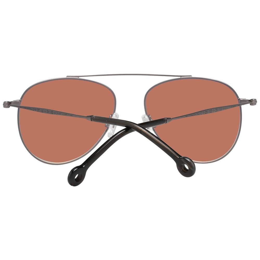 Hally&Son Unisex Sunglasses – Grey Metal Frame, Category 3 Lenses