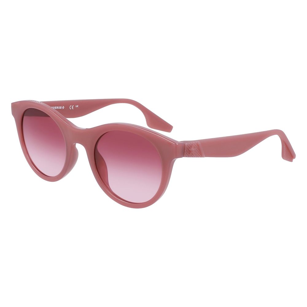 Converse Women’s Sunglasses – Pink Injected Frame with UV Protection, 49mm