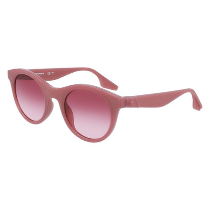 Converse Women’s Sunglasses – Pink Injected Frame with UV Protection, 49mm