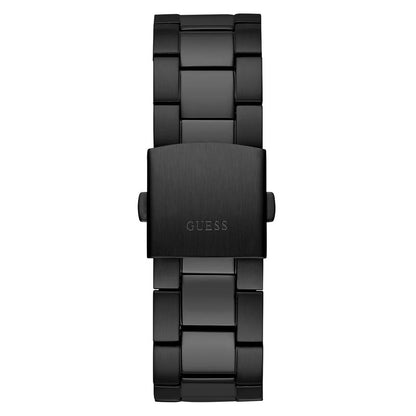 Guess Men's Black Stainless Steel Analog Watch