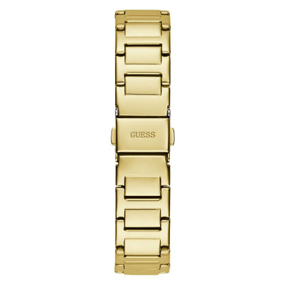 Guess Men's Watch, Analog Dial, Gold Stainless Steel Bracelet