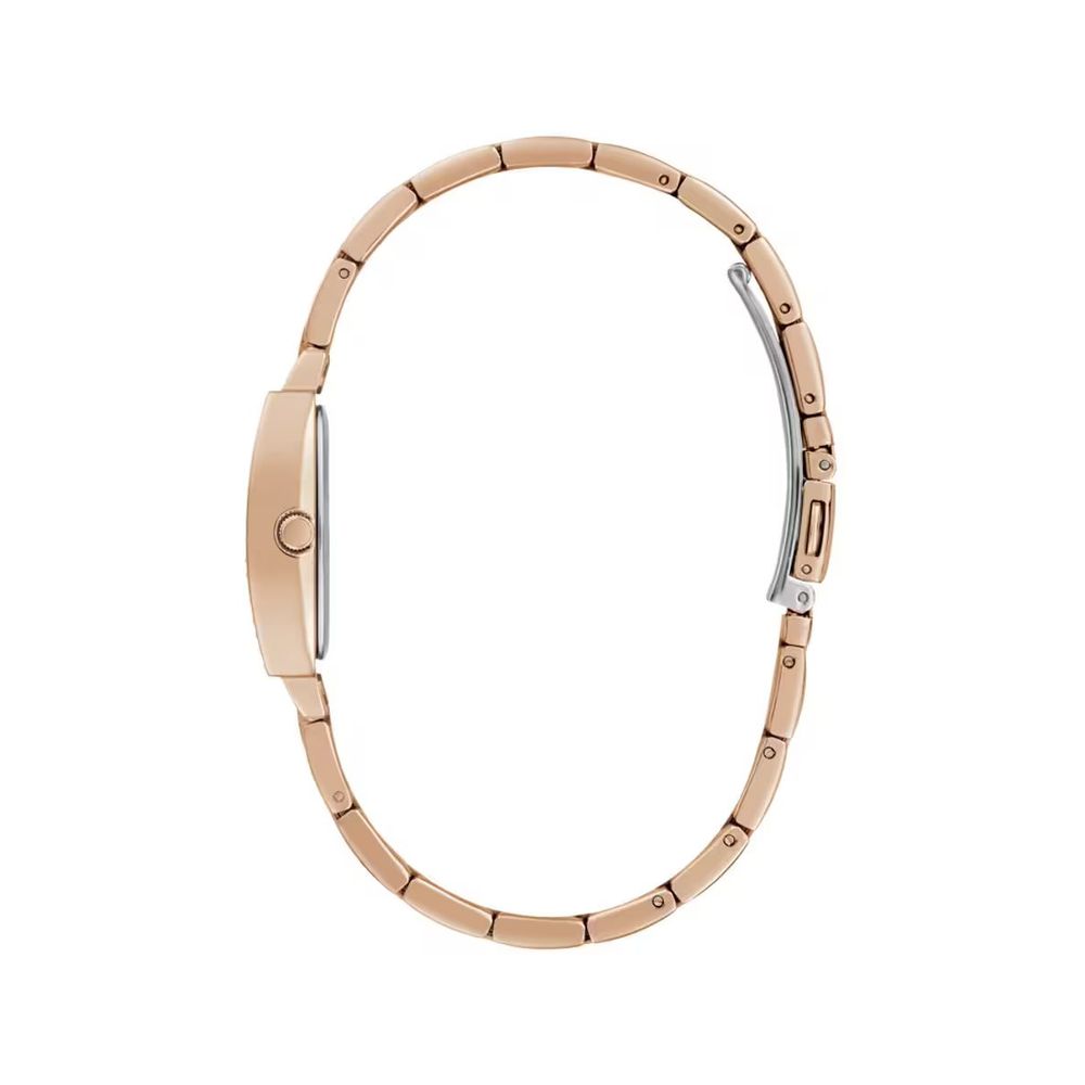 Guess Women’s Watch, Multicolor Dial, Pink Stainless Steel Bracelet