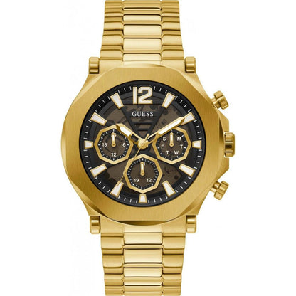 Guess Men’s Watch, Analog Display, Gold Stainless Steel Bracelet