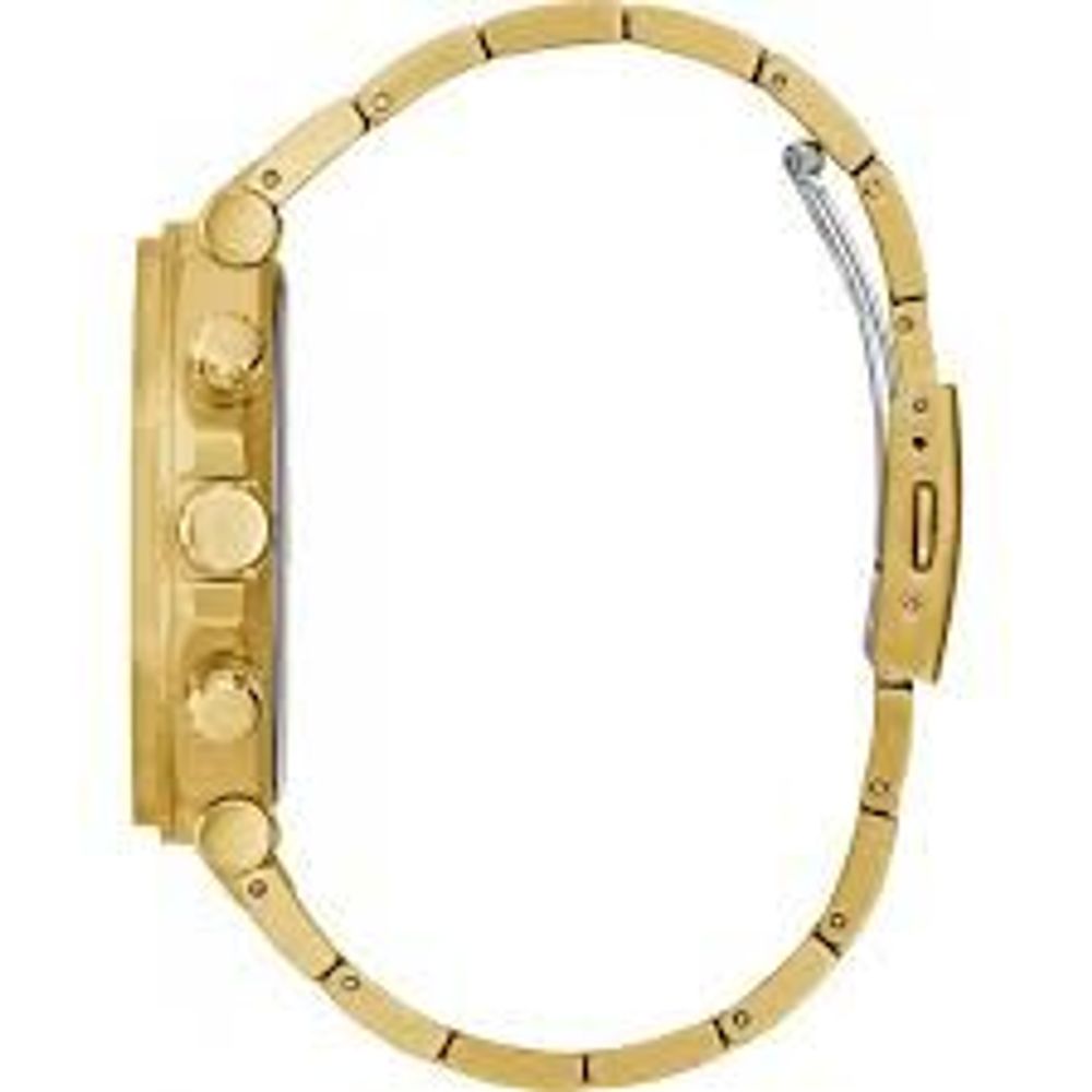 Guess Men’s Watch, Analog Display, Gold Stainless Steel Bracelet