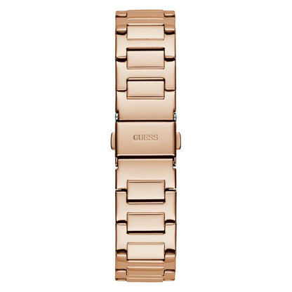 Guess Women’s Pink Stainless Steel Analog Watch