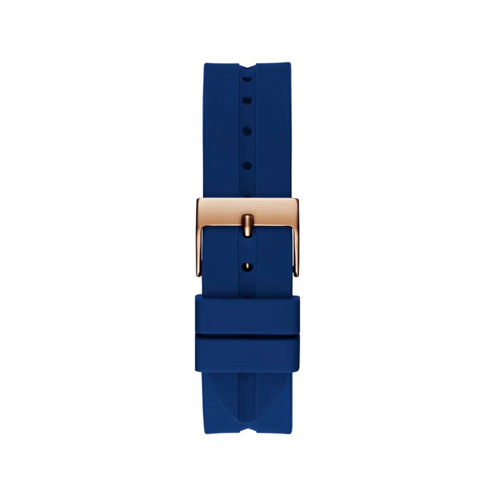 Guess Women’s Purple Silicone Analog Watch
