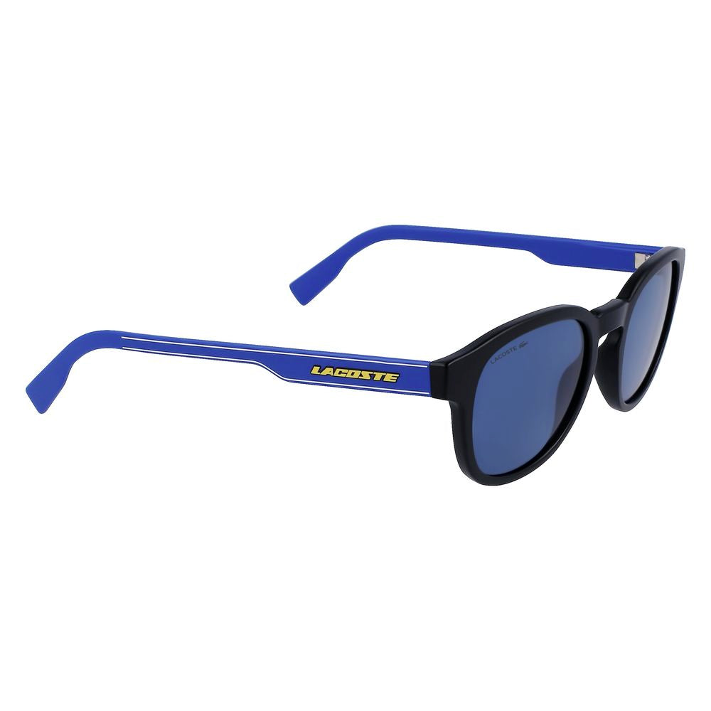 Lacoste Unisex Sunglasses – Black Injected Frame, 51mm