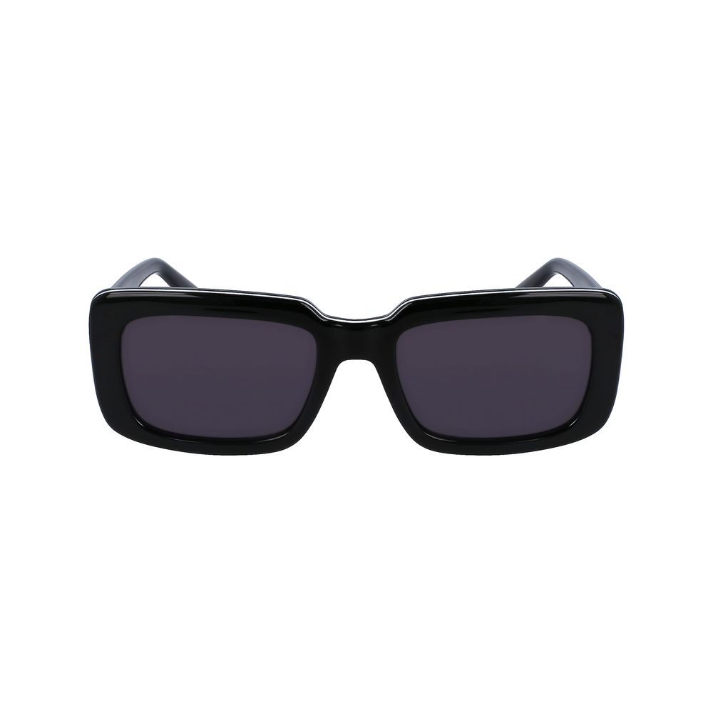 Karl Lagerfeld Unisex Sunglasses – Black Injected Frame, 54mm Lens
