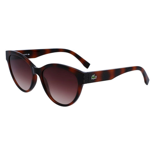 Lacoste Women’s Brown Injected Sunglasses – Stylish Protection