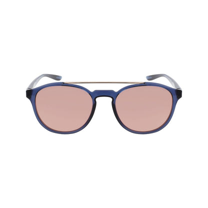 Nike Blue Injected Sunglasses – Unisex Oversized Design with 54mm Lenses