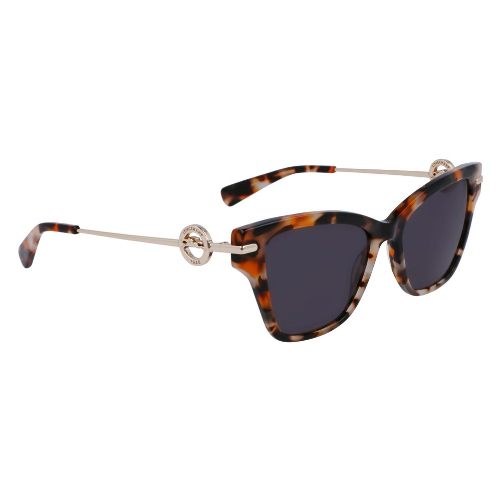 Longchamp Brown Acetate Sunglasses – Chic Fashion Eyewear, 52mm