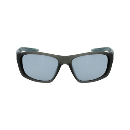 Nike Gray Injected Sunglasses – Unisex Style with 57mm Lenses