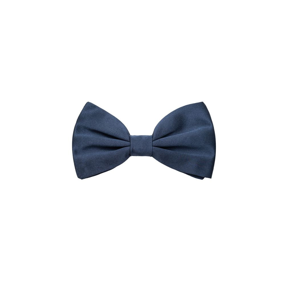 Dolce & Gabbana Blue Silk Bow Tie