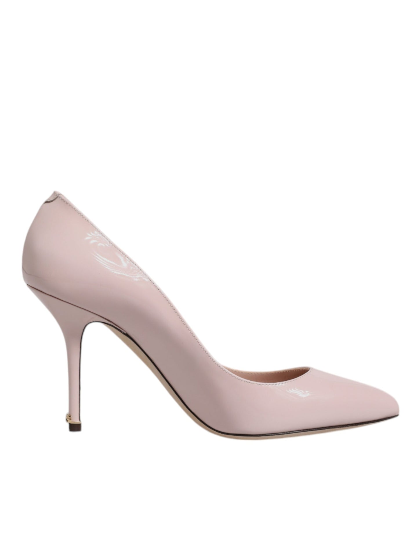 Dolce & Gabbana Pink Patent Leather Stiletto Heel Pumps