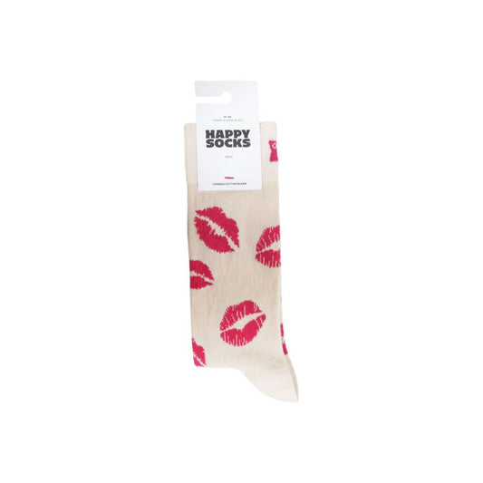 Happy Socks Beige Cotton Sock for Men