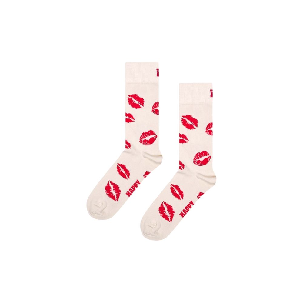 Happy Socks Beige Cotton Sock for Men