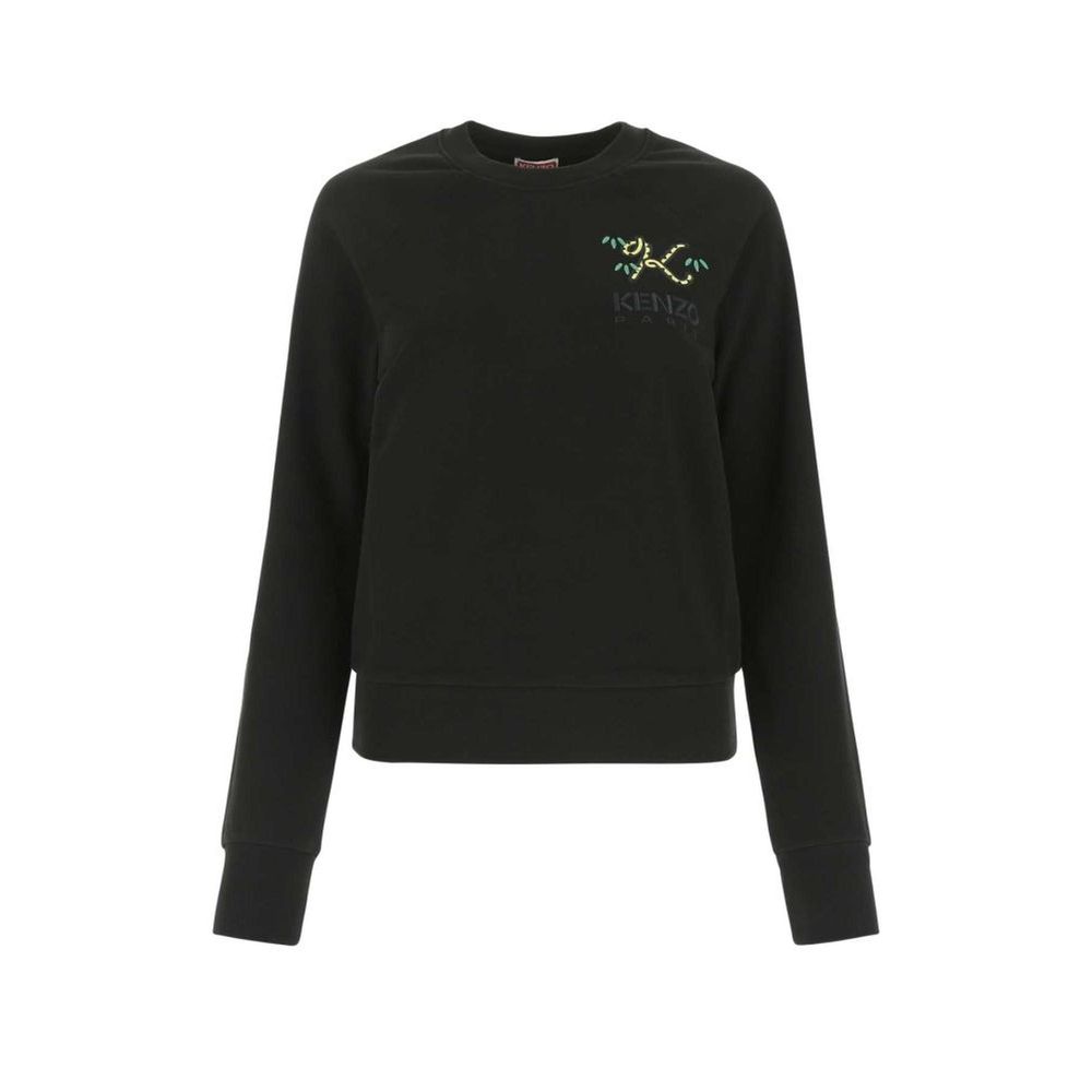 Kenzo Black Cotton Sweater for Women