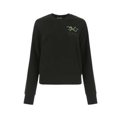 Kenzo Black Cotton Sweater for Women