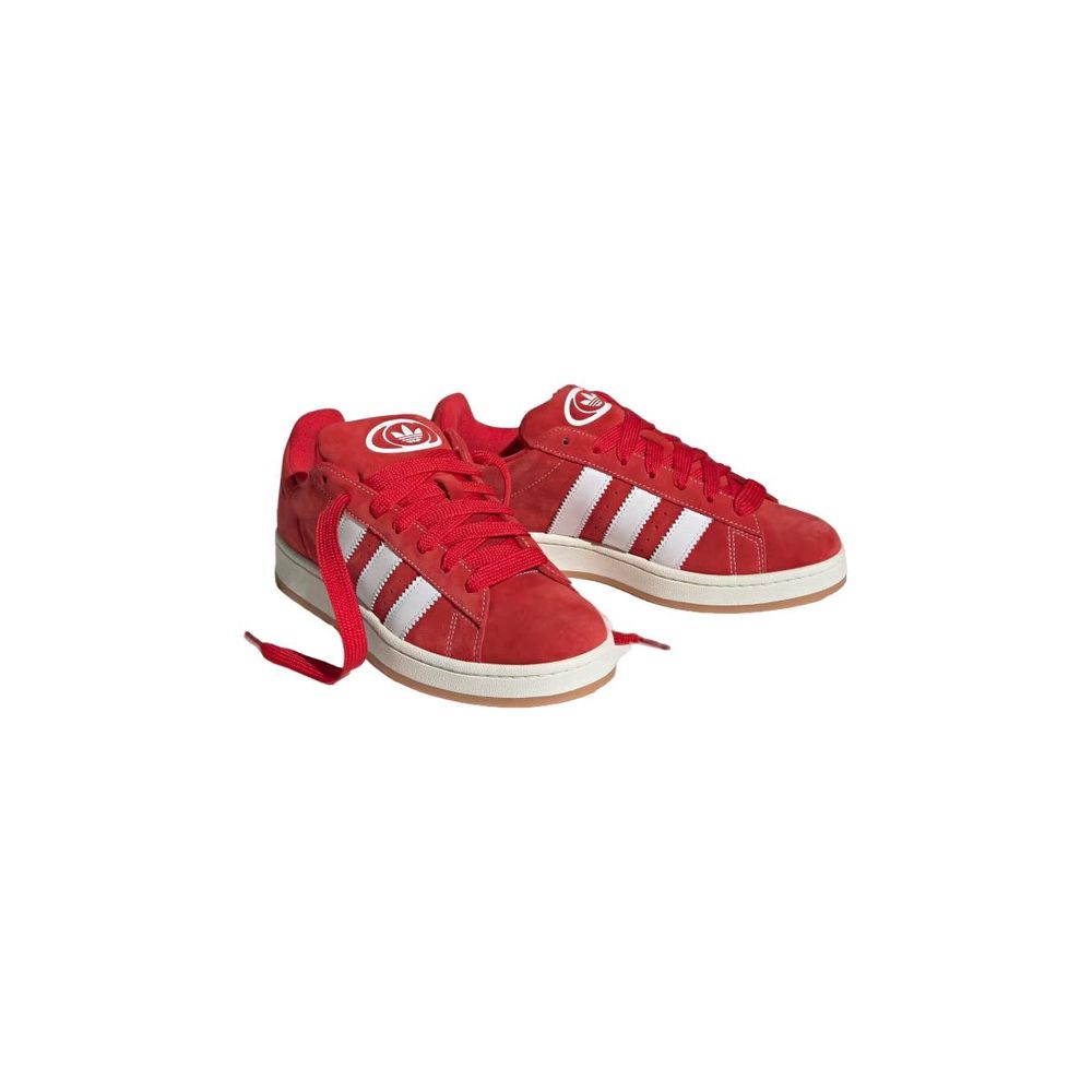 Adidas Red Polyethylene Sneaker for Men