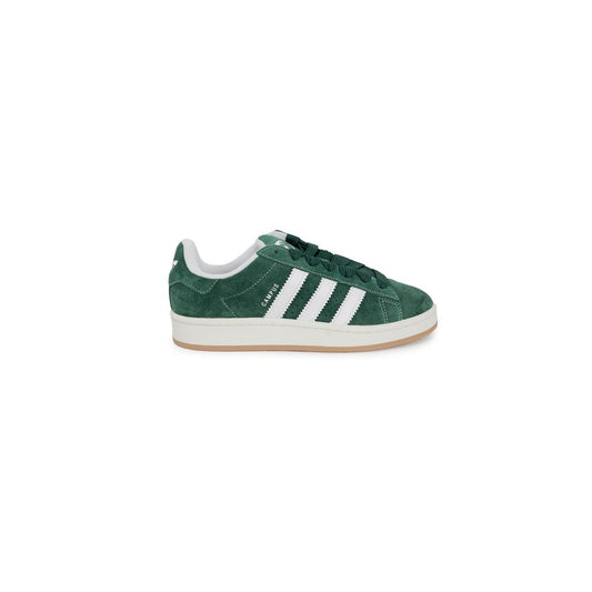Adidas Green Suede Leather Sneakers for Men