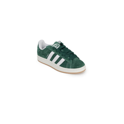 Adidas Green Suede Leather Sneakers for Men