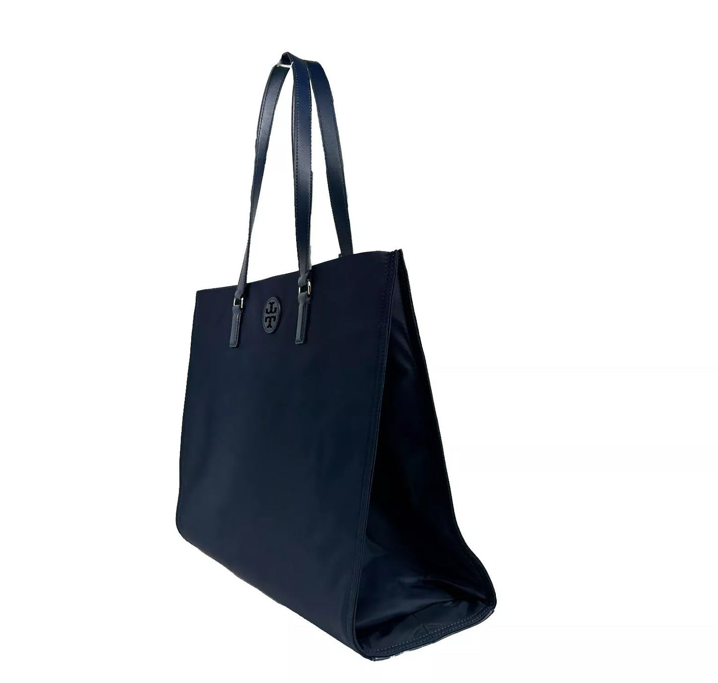Tory Burch Navy Ella Large Nylon Tote Bag Purse