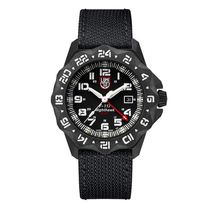 Luminox Nighthawk Black Fabric Tactical Watch
