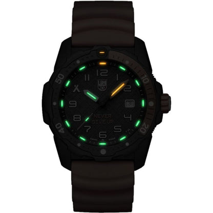 Luminox Orange Rubber Tactical Watch for Men