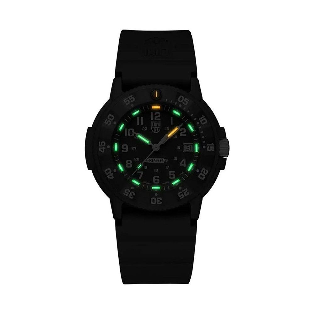 Luminox Navy SEAL Black Rubber Tactical Watch
