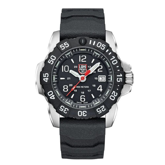Luminox Navy SEAL Black Rubber Tactical Watch