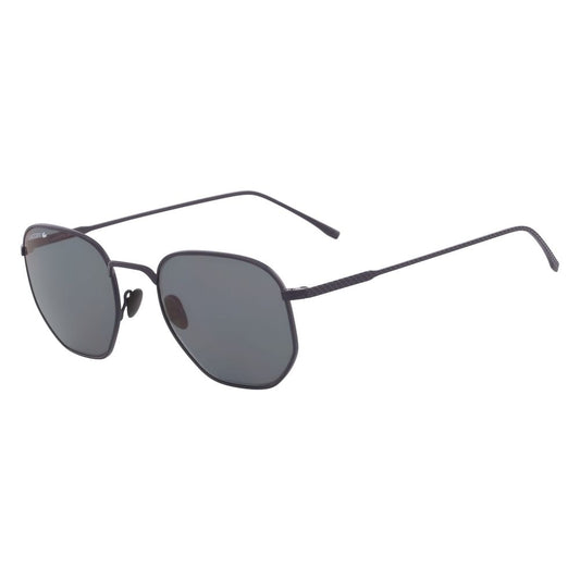 Lacoste Unisex Blue Metal Sunglasses – Chic Style for All, 51mm