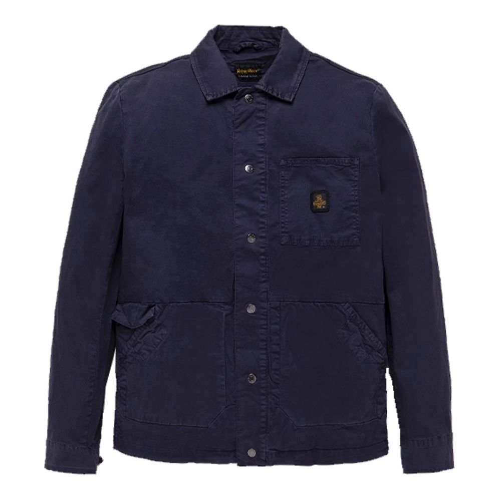 RefrigiWear Blue Cotton Jacket