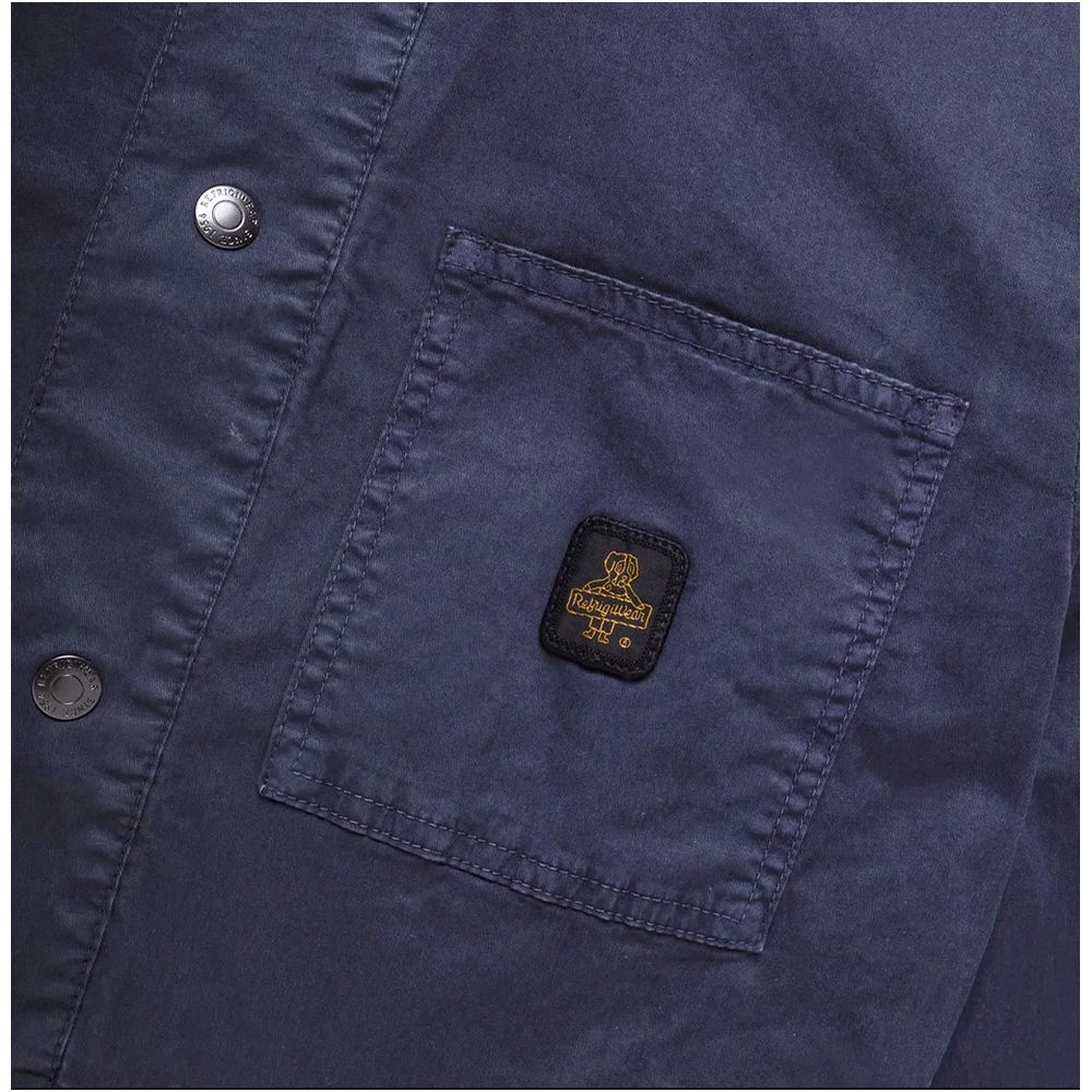 RefrigiWear Blue Cotton Jacket