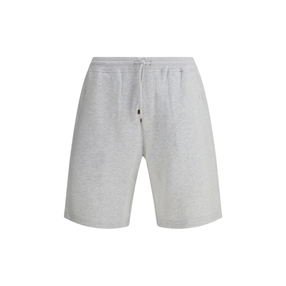 Brunello Cucinelli Cotton Tracksuit Shorts